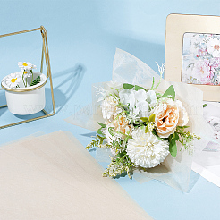 114 Stück quadratisches Geschenkpapier aus Baumwolle für Blumensträuße&nbsp;AJEW-SP0004-30D