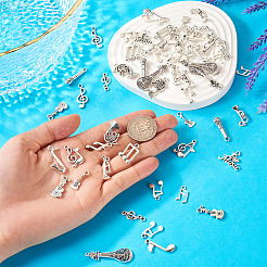 68 pièces 17 styles pendentifs en alliage de style tibétain&nbsp;FIND-TA0006-19