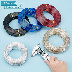 Круглый анодированный алюминиевый провод AW-BC0007-0.8mm-01