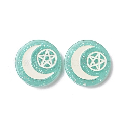 Кабошоны из смолы&nbsp;LS-RESI-G055-02G