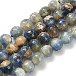 Натуральный кианитовые бисер пряди&nbsp;G-H335-B06-8mm