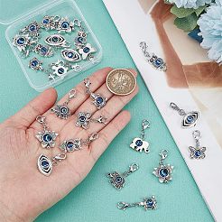 Подвесные украшения от сглаза HJEW-CA0001-37