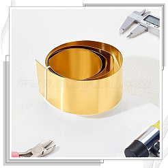 1м плоские латунные рулоны&nbsp;DIY-WH0308-770