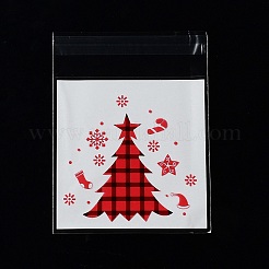 Пластиковый пакет для выпечки на рождественскую тему ABAG-F007-04C