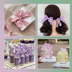 Полиэстеровые тартановые ленты&nbsp;SRIB-WH0011-348B