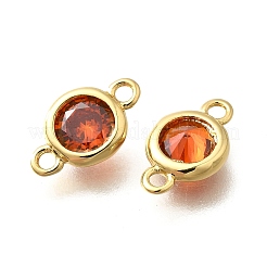 Подвески из латуни с кубическим цирконием&nbsp;KK-Q043-24G-02