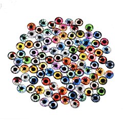 Cabochon in vetro trasparente stampato&nbsp;GL-CBAA22A-03