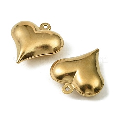 Подвески из нержавеющей стали 304. Подвеска в форме сердца&nbsp;STAS-A190-02B-G