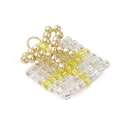 Подвески из стеклянного бисера в подарок на Рождество PALLOY-MZ00899-03