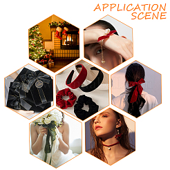 Бархатная лента SRIB-WH0012-01B-02