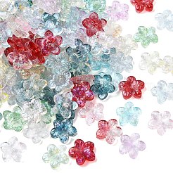 180 шт. 9-х цветные прозрачные стеклянные бусины&nbsp;DGLA-YW0001-69