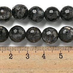 Натуральные нити бус из ларвикита G-E571-A09-03