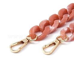 Пластиковые ручки для сумок на цепочке FIND-WH0045-47B