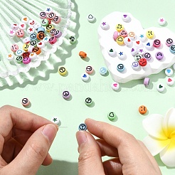 7 стиль непрозрачных акриловых бусин&nbsp;MACR-YW0003-62