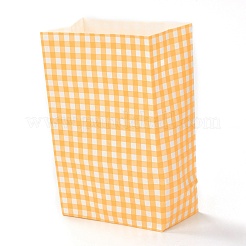 Rettangolo con sacchetti di carta fantasia tartan&nbsp;CARB-Z001-01F
