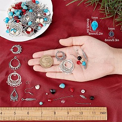 Наборы для изготовления сережек на тему Хэллоуина своими руками DIY-SC0019-46