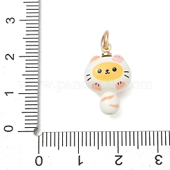 Pendentifs d'émail en alliage&nbsp;LS-AL-CBA1A1A-01