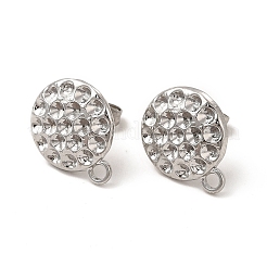 Фурнитура для сережек-гвоздиков из нержавеющей стали марки 304 EJEW-I281-26P