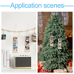 Деревянная мини-подвесная фоторамка для детей&nbsp;DIY-TA0012-93C