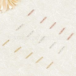 Стойки обшивки бисером латунной трубки&nbsp;KK-FH0001-19