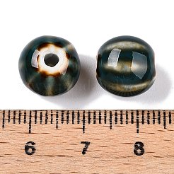 Perles en porcelaine manuelles&nbsp;X-PORC-S498-24H