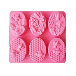 Stampi in silicone a 6 cavità&nbsp;SOAP-PW0002-06