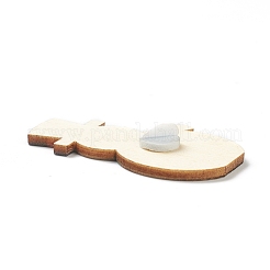 Decoraciones colgantes de madera con tema navideño&nbsp;HJEW-P010-07