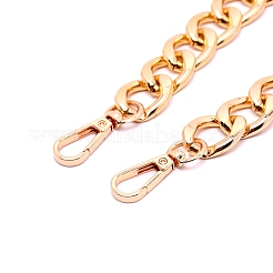 Poignées de sac à chaîne en aluminium&nbsp;ALUM-WH0164-83G