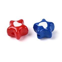 Непрозрачные акриловые бусины&nbsp;OACR-N139-11