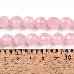 Природного розового кварца нитей бисера&nbsp;G-S345-10mm-34