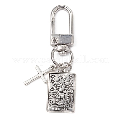 Украшения из подвесок Таро из сплава&nbsp;HJEW-JM01072