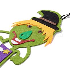 Тема хэллоуина войлочная ткань висит дверные знаки&nbsp;LS-HJEW-B005-04