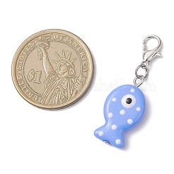 Подвесные украшения из фарфора ручной работы HJEW-JM04183-02