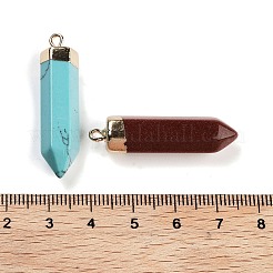 Подвески из натуральных и синтетических смешанных драгоценных камней&nbsp;FIND-A043-04G