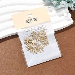 Pendentifs en laiton Shegrace avec micro-pavé de zircone cubique transparente&nbsp;XGRQ2C285-409G