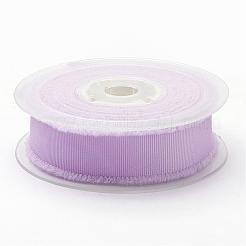 Ленты в крупный рубчик с бахромой из полиэстера ORIB-G003-25mm-05