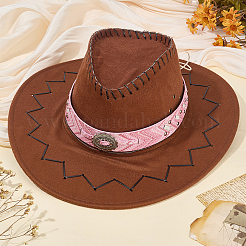 Ceinture en cuir PU avec nœud ovale en alliage&nbsp;AJEW-CL0005-37