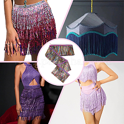 Отделка полиэфирной лентой с кисточкой длиной 10 м. OCOR-WH0078-164