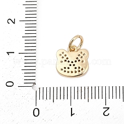 Латунные микро проложить кубического циркония подвески&nbsp;KK-Q096-15A-G