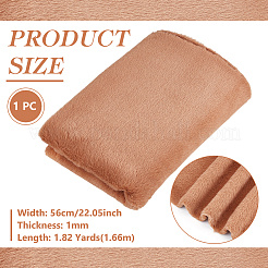Супермягкая плюшевая ткань из полиэстера с имитацией кролика DIY-WH0671-051B