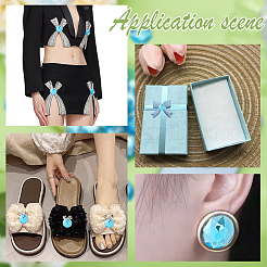 100шт пластиковые кабошоны KY-HY0001-18C