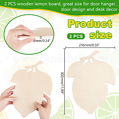 Необработанная деревянная доска WOOD-WH0034-77B