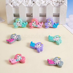 12шт 4 цвета силиконовые фокусные бусины JX774A