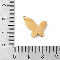 Подвески из нержавеющей стали 304 с эмалью&nbsp;STAS-U039-06G