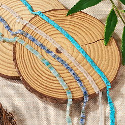 Многониточные звенья синтетической бирюзы&nbsp;G-TAC0005-05