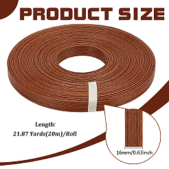 20м плетеный вручную бумажный ротанг&nbsp;OCOR-WH0101-34C