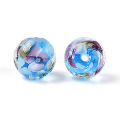 Chapelets de perles vernissées manuelles&nbsp;LAMP-T007-04K