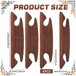 4 шт. деревянные челноки для ткацкого станка WOOD-BC0001-15