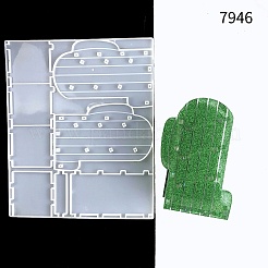 Кактус пищевые силиконовые Молды для держателей ручек SIMO-PW0006-038