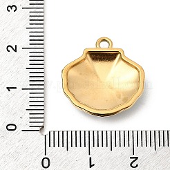 Подвески из нержавеющей стали 304 с эмалью&nbsp;STAS-P431-35A-G